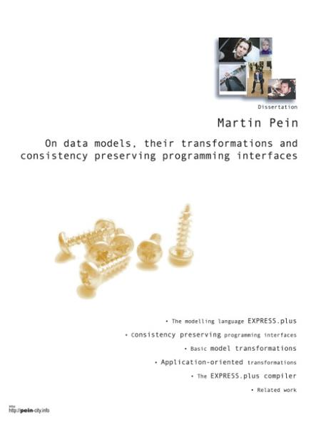 On data models their transformations and consistency preserving programming interfaces