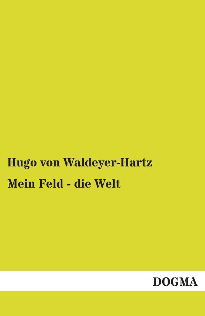 Mein Feld - die Welt