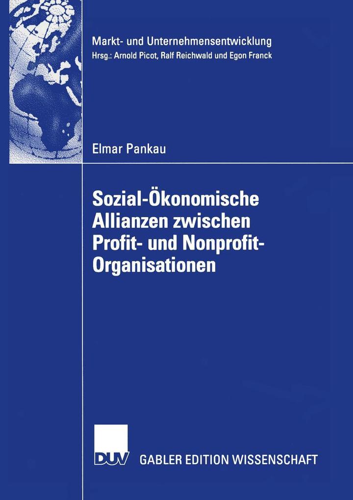 Sozial-Ökonomische Allianzen zwischen Profit- und Nonprofit-Organisationen