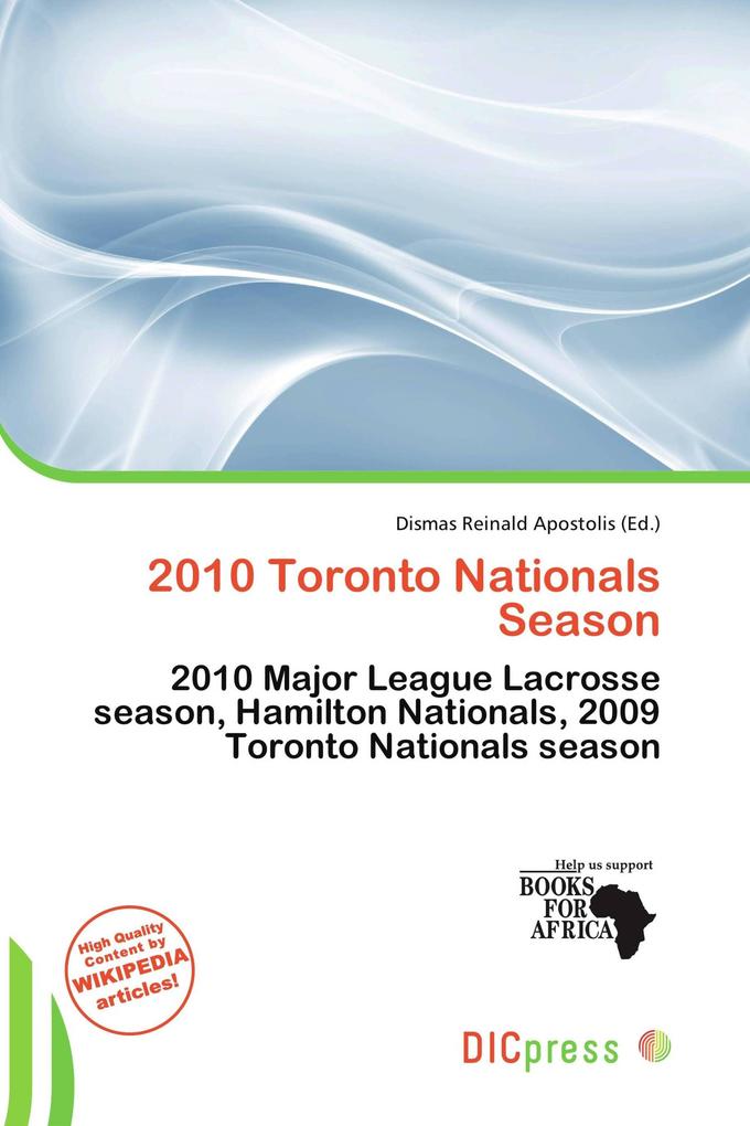 2010 Toronto Nationals Season