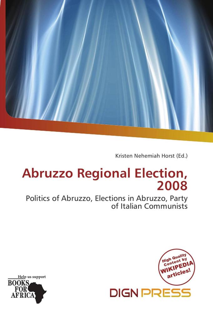 Abruzzo Regional Election 2008