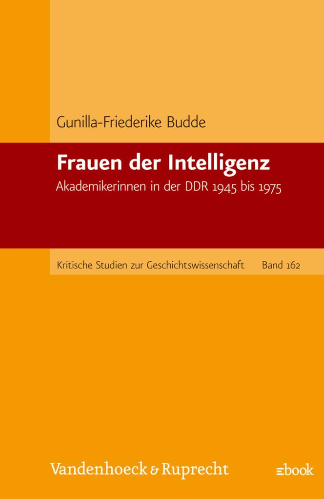 Frauen der Intelligenz - Gunilla-Friederike Budde