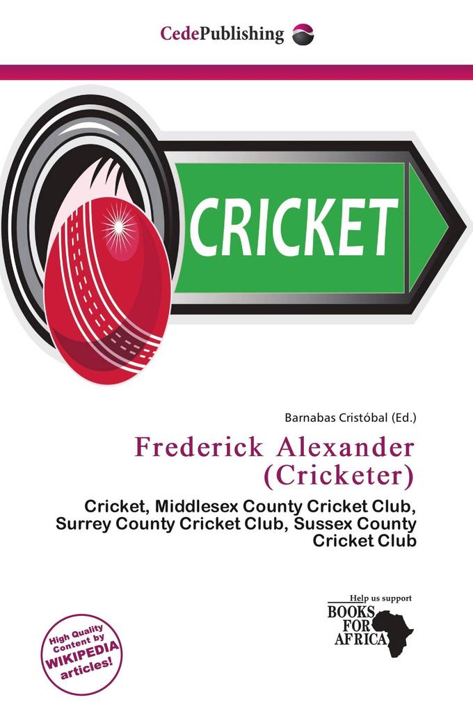 Frederick Alexander (Cricketer)