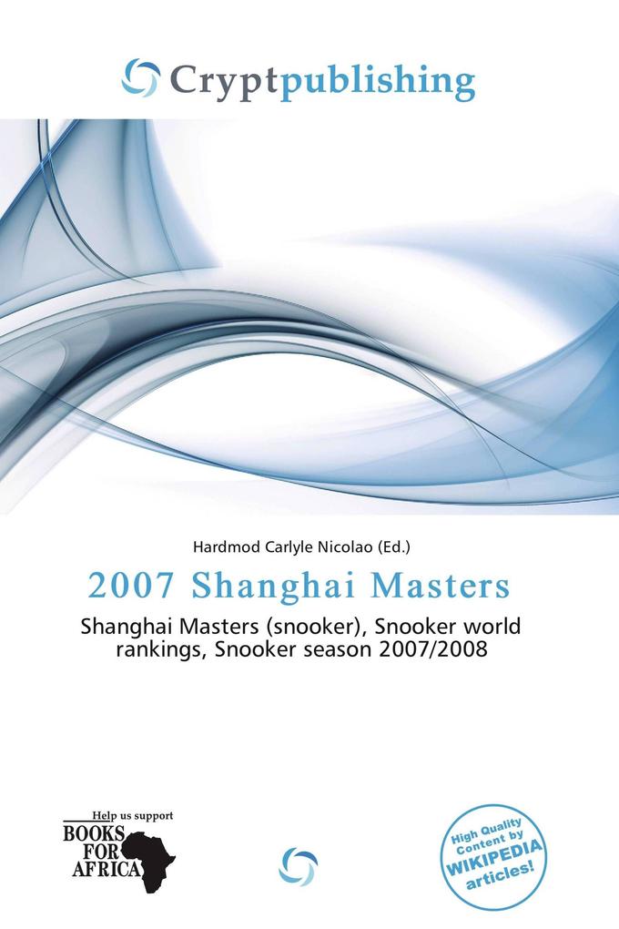 2007 Shanghai Masters
