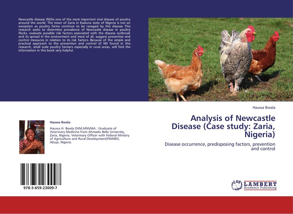 Analysis of Newcastle Disease (Case study: Zaria Nigeria)