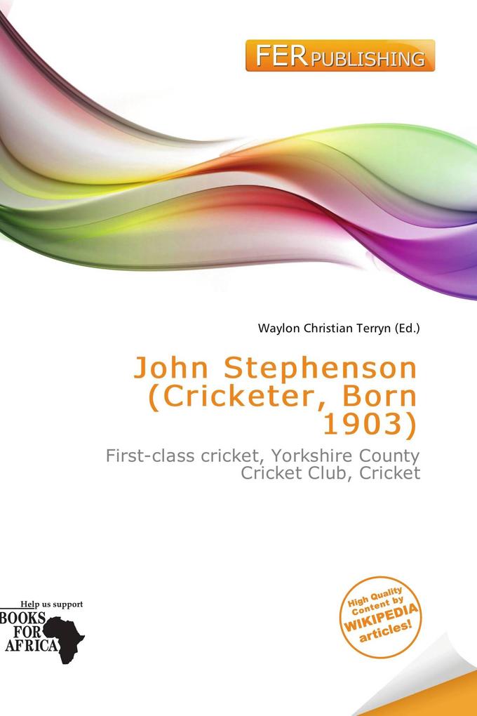 John Stephenson (Cricketer Born 1903)