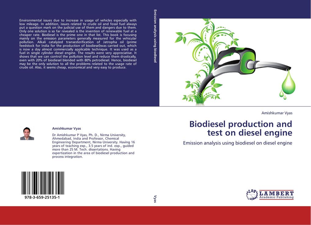 Biodiesel production and test on diesel engine