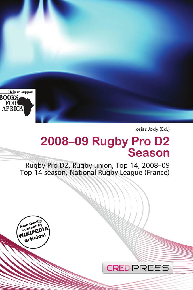 2008-09 Rugby Pro D2 Season