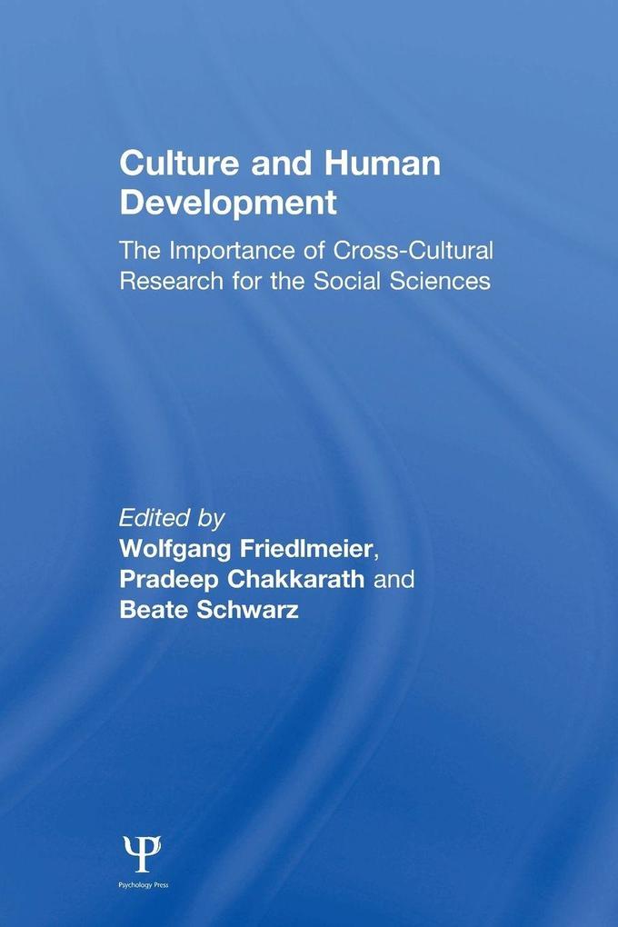 Culture and Human Development