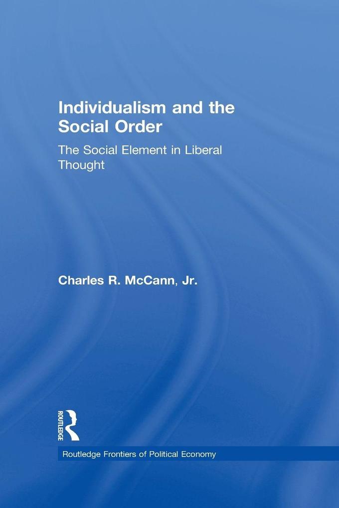 Individualism and the Social Order