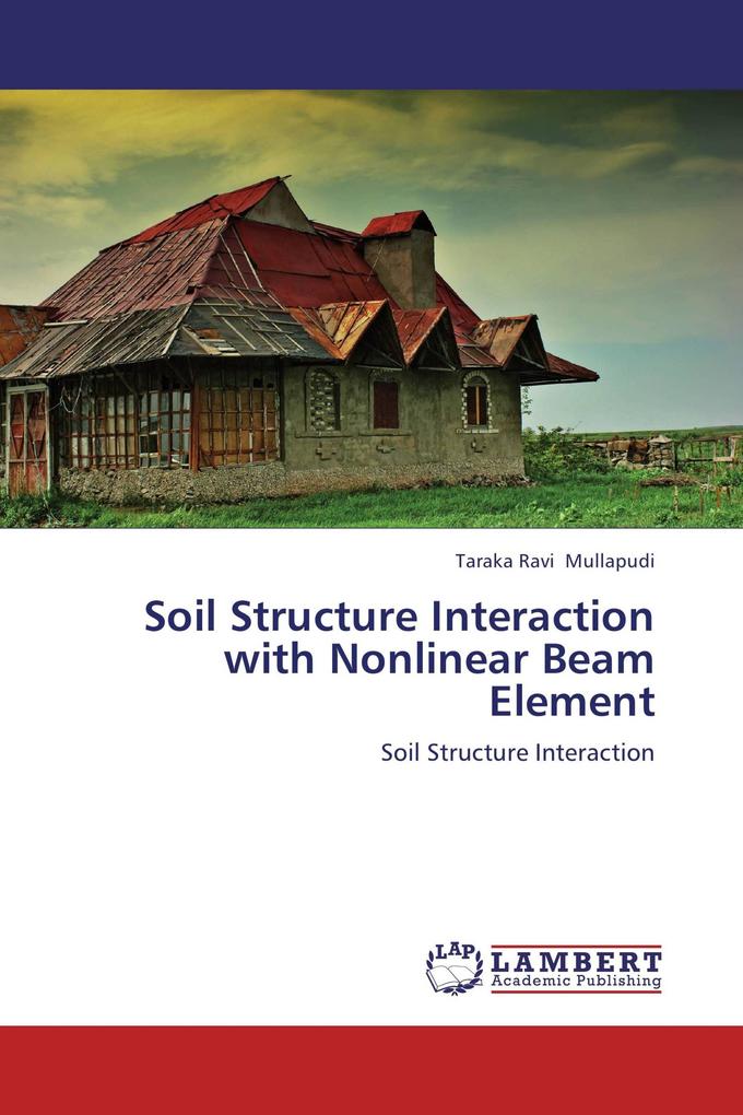 Soil Structure Interaction with Nonlinear Beam Element