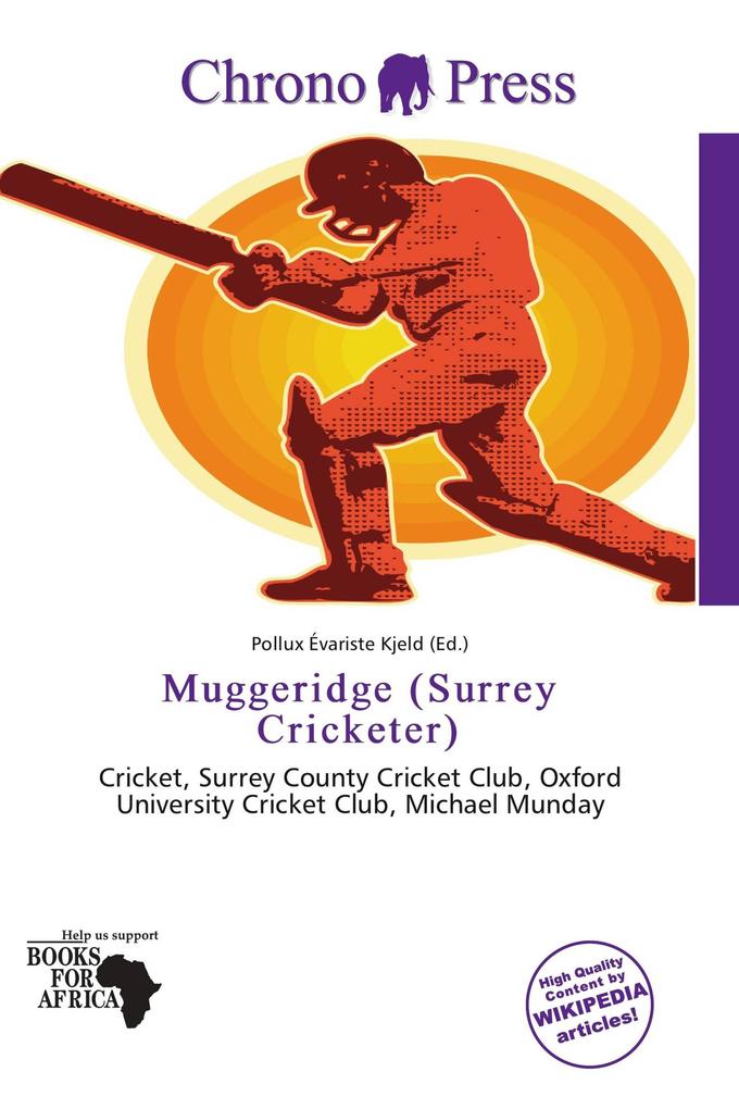 Muggeridge (Surrey Cricketer)