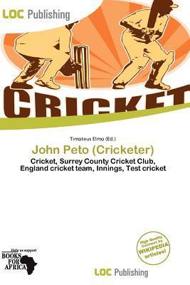 John Peto (Cricketer)
