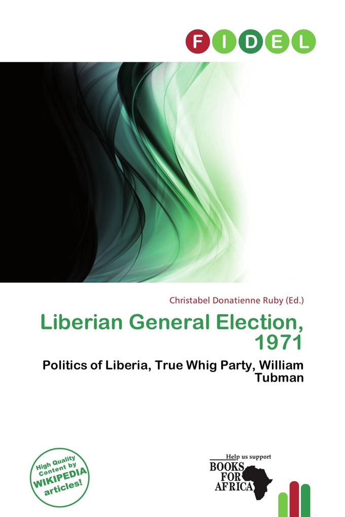 Liberian General Election 1971