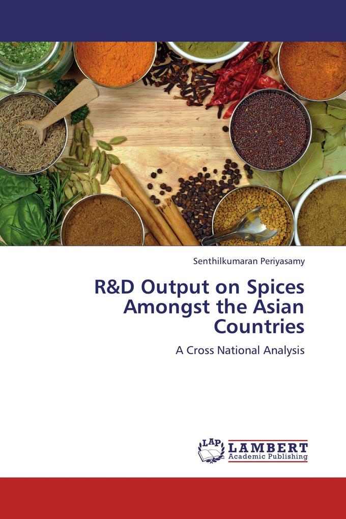 R&D Output on Spices Amongst the Asian Countries