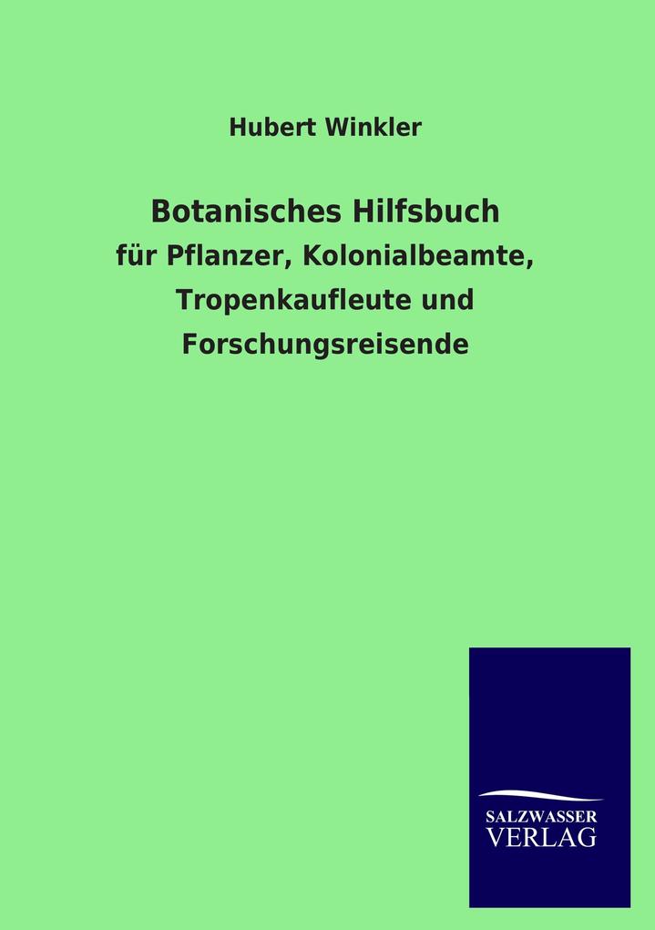 Botanisches Hilfsbuch