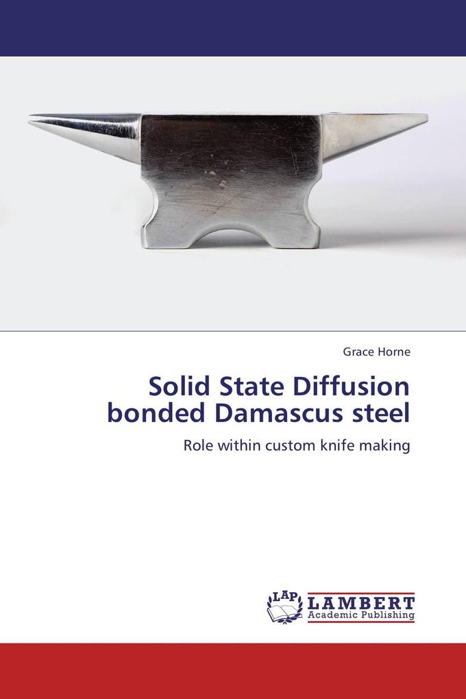 Solid State Diffusion bonded Damascus steel
