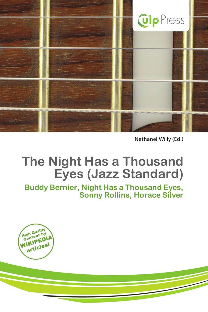 The Night Has a Thousand Eyes (Jazz Standard)