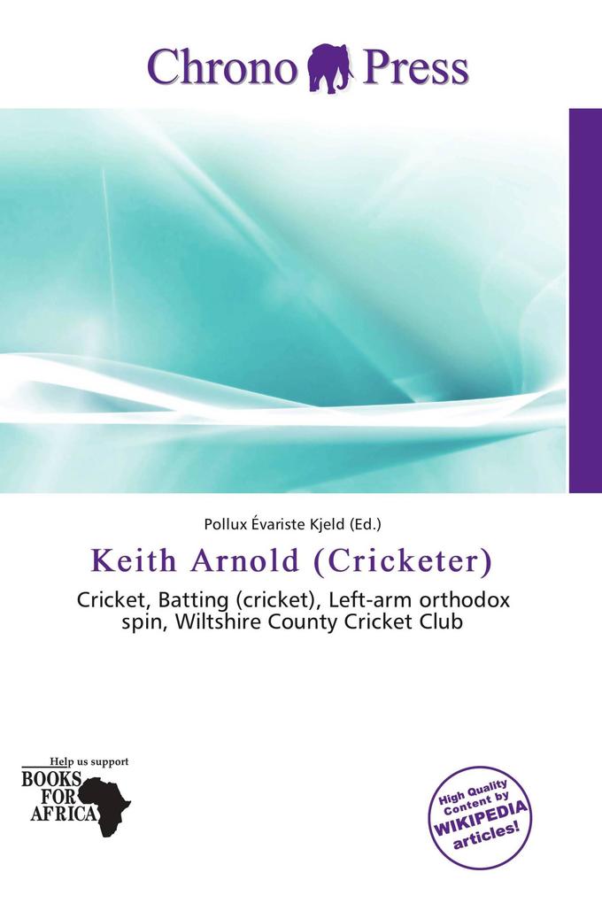 Keith Arnold (Cricketer)
