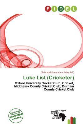Luke List (Cricketer)
