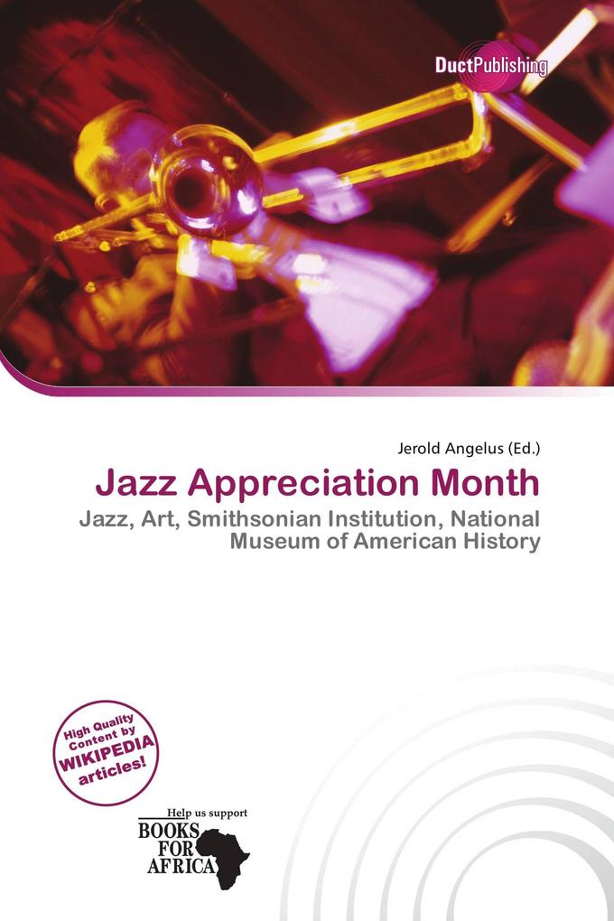 Jazz Appreciation Month