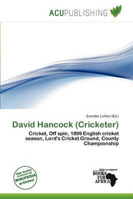 David Hancock (Cricketer)