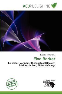 Elsa Barker