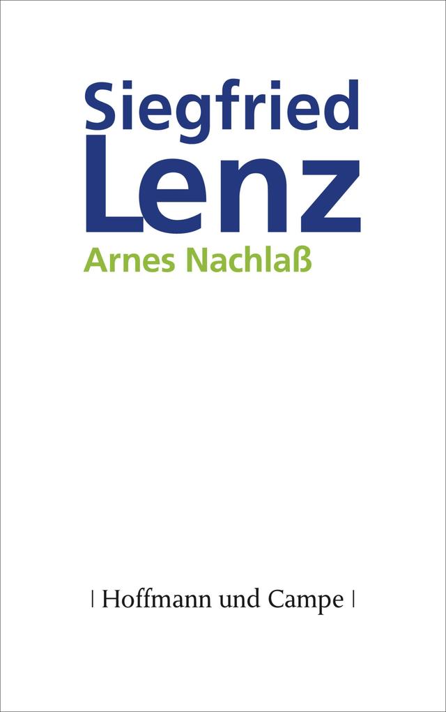 Arnes Nachlaß - Siegfried Lenz