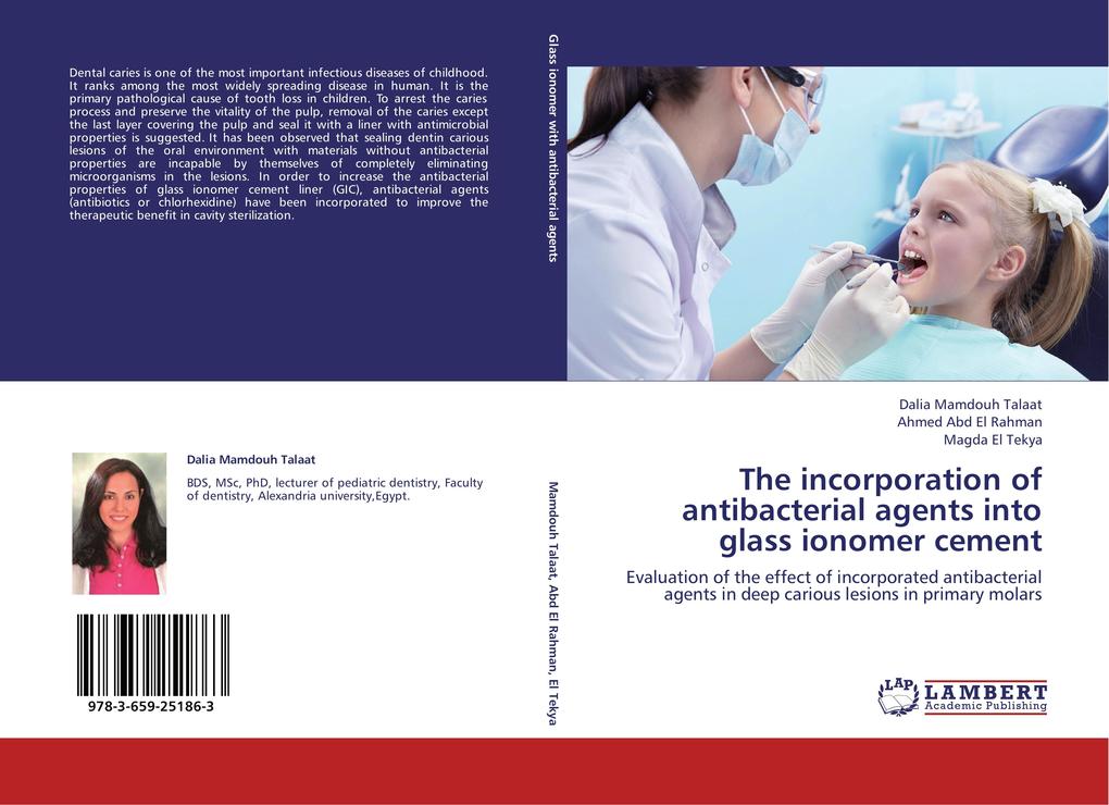 The incorporation of antibacterial agents into glass ionomer cement