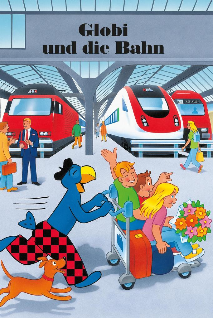 Globi und die Bahn