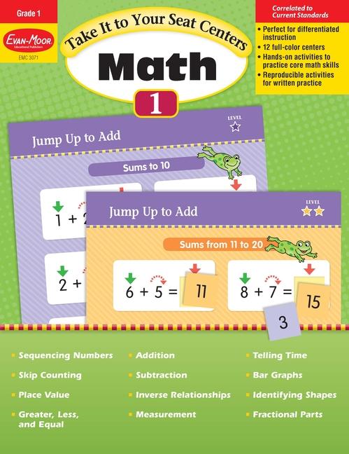 Take It to Your Seat: Math Centers Grade 1 Teacher Resource