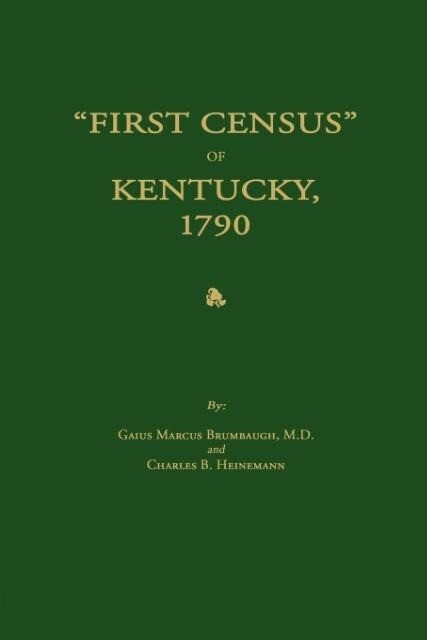 First Census of Kentucky 1790