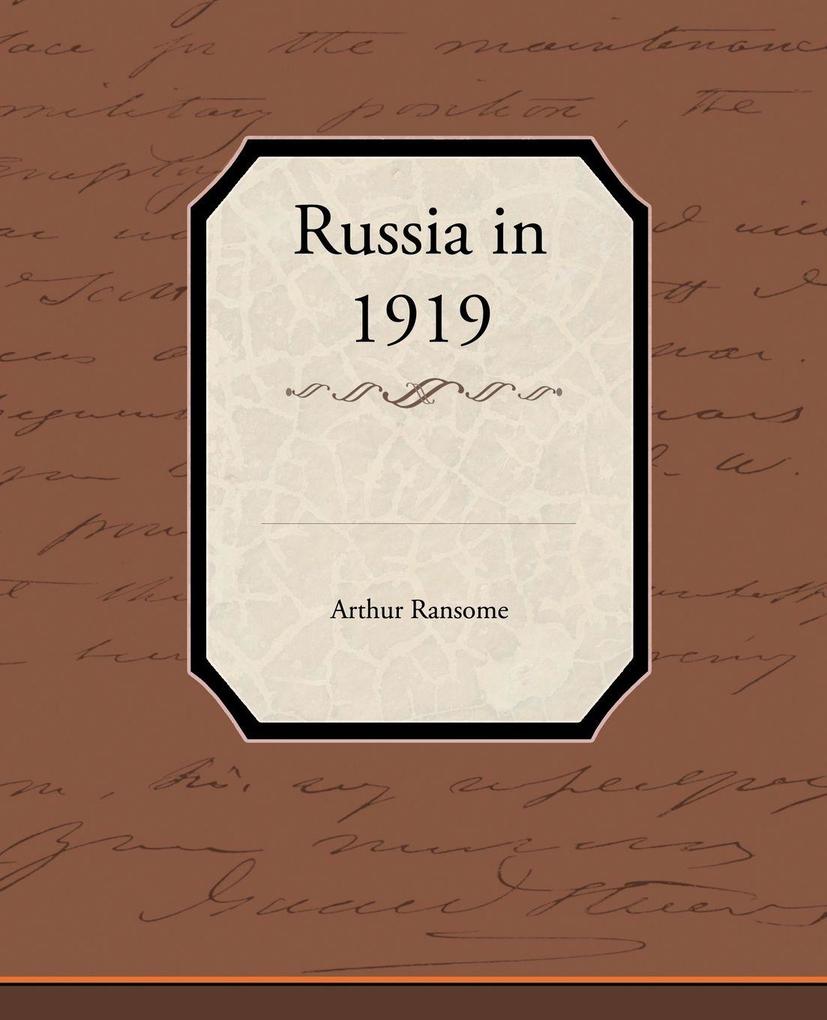 Russia in 1919