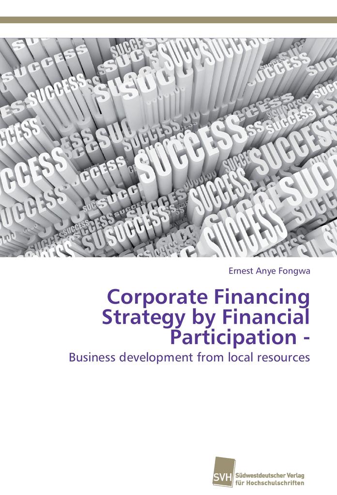 Corporate Financing Strategy by Financial Participation -