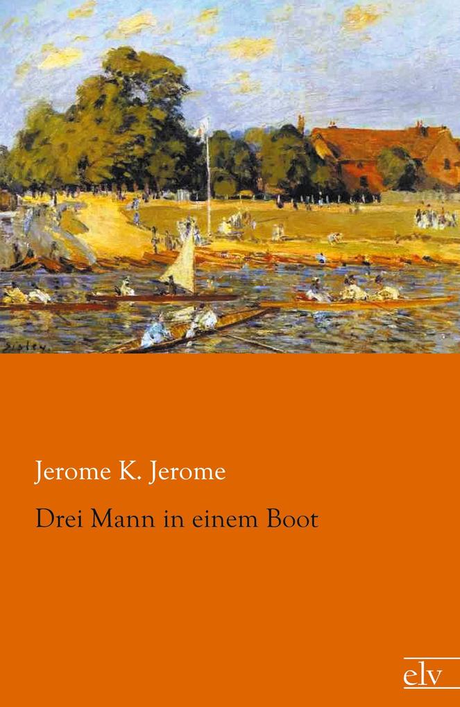 Drei Mann in einem Boot