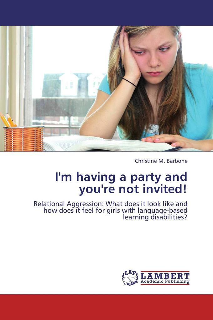 I'm having a party and you're not invited!