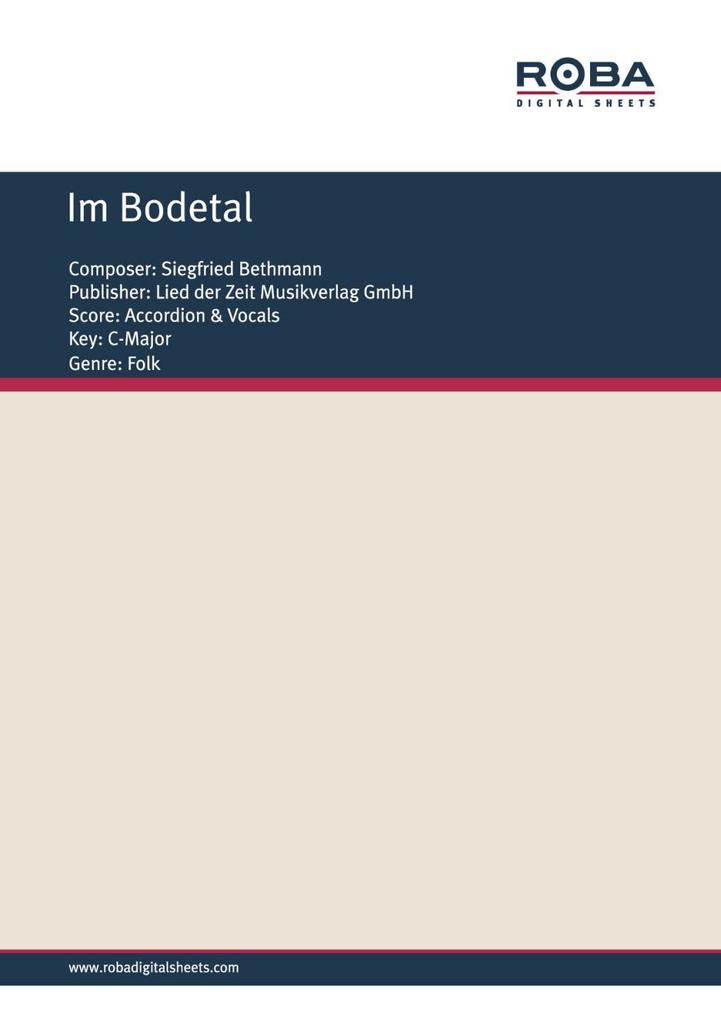 Im Bodetal - Siegfried Bethmann