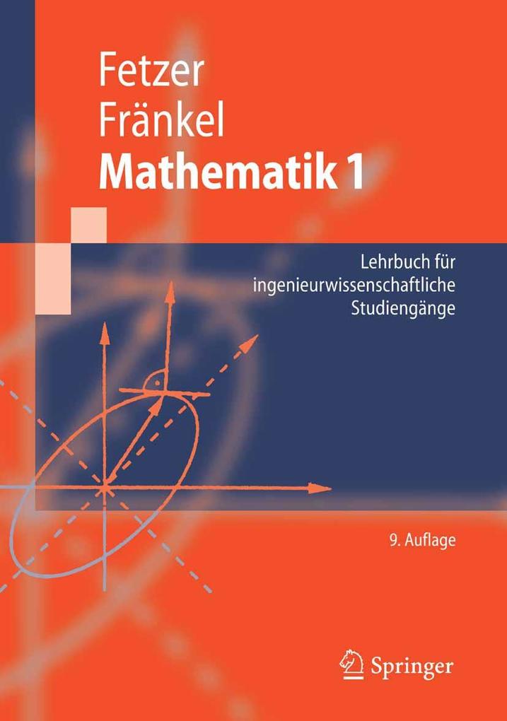 Mathematik 1 - Albert Fetzer/ Heiner Fränkel