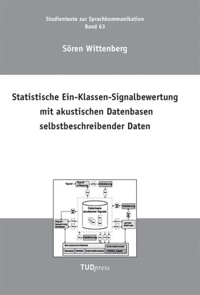 Statistische Ein-Klassen-Signalbewertung mit akustischen Datenbasen selbstbeschreibender Daten