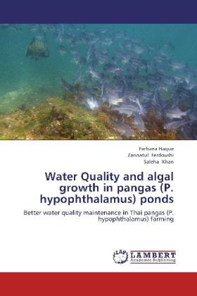 Water Quality and algal growth in pangas (P. hypophthalamus) ponds