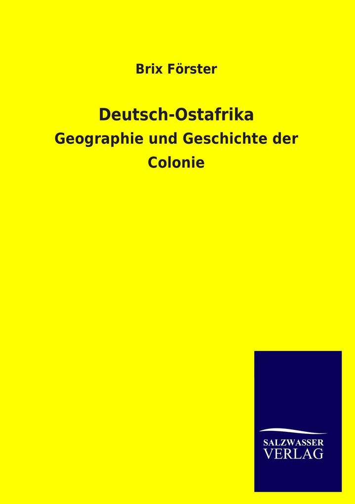 Deutsch-Ostafrika