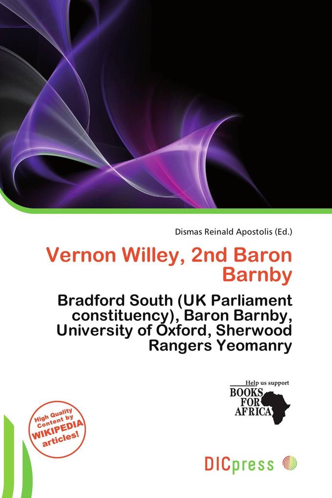Vernon Willey 2nd Baron Barnby