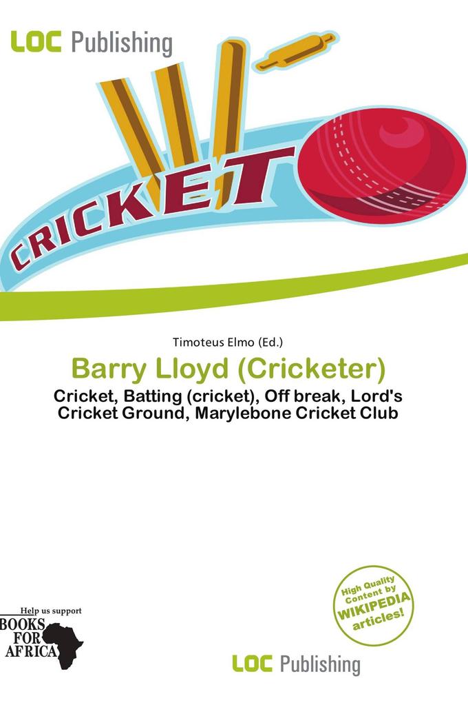 Barry Lloyd (Cricketer)