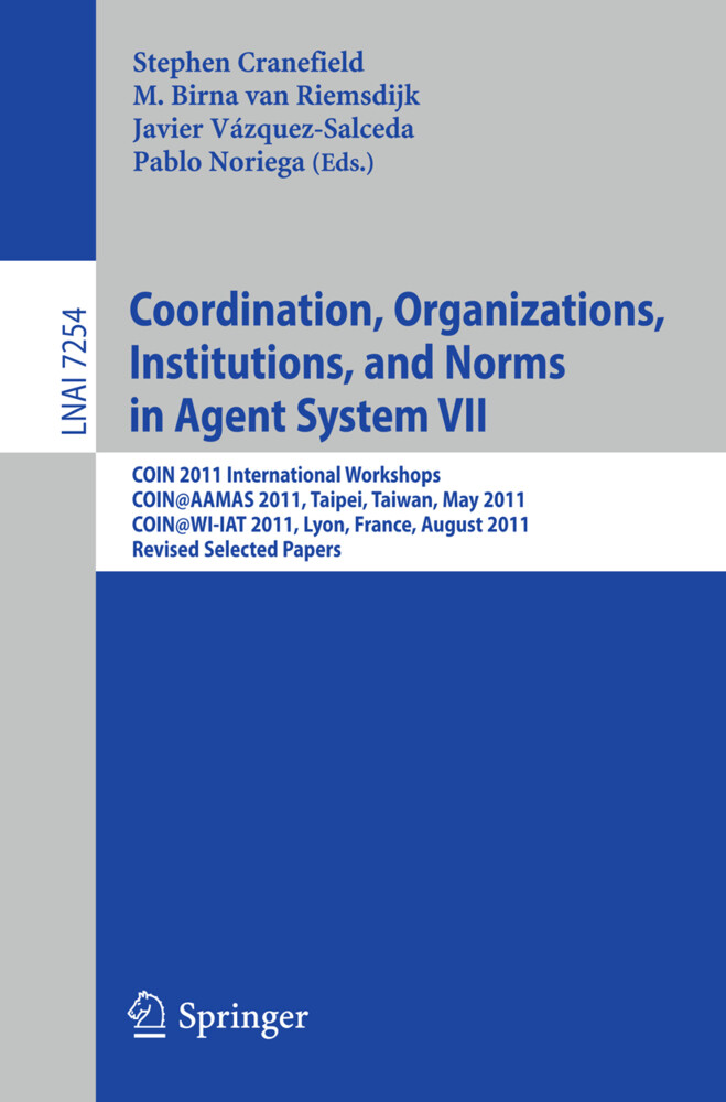 Coordination Organizations Instiutions and Norms in Agent System VII
