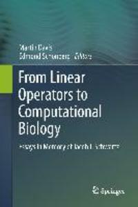 From Linear Operators to Computational Biology