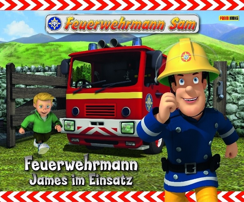 Image of Feuerwehrmann Sam: Geschichtenbuch 05: Feuerwehrmann James im Einsatz