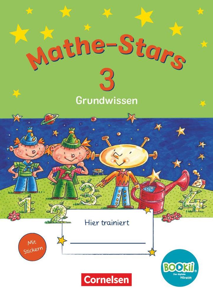 Mathe-Stars - Grundwissen - BOOKii-Ausgabe - 3. Schuljahr. Übungsheft mit Lösungen - Werner Hatt/ Stefan Kobr/ Ursula Kobr/ Birgit Krautloher/ Beatrix Pütz