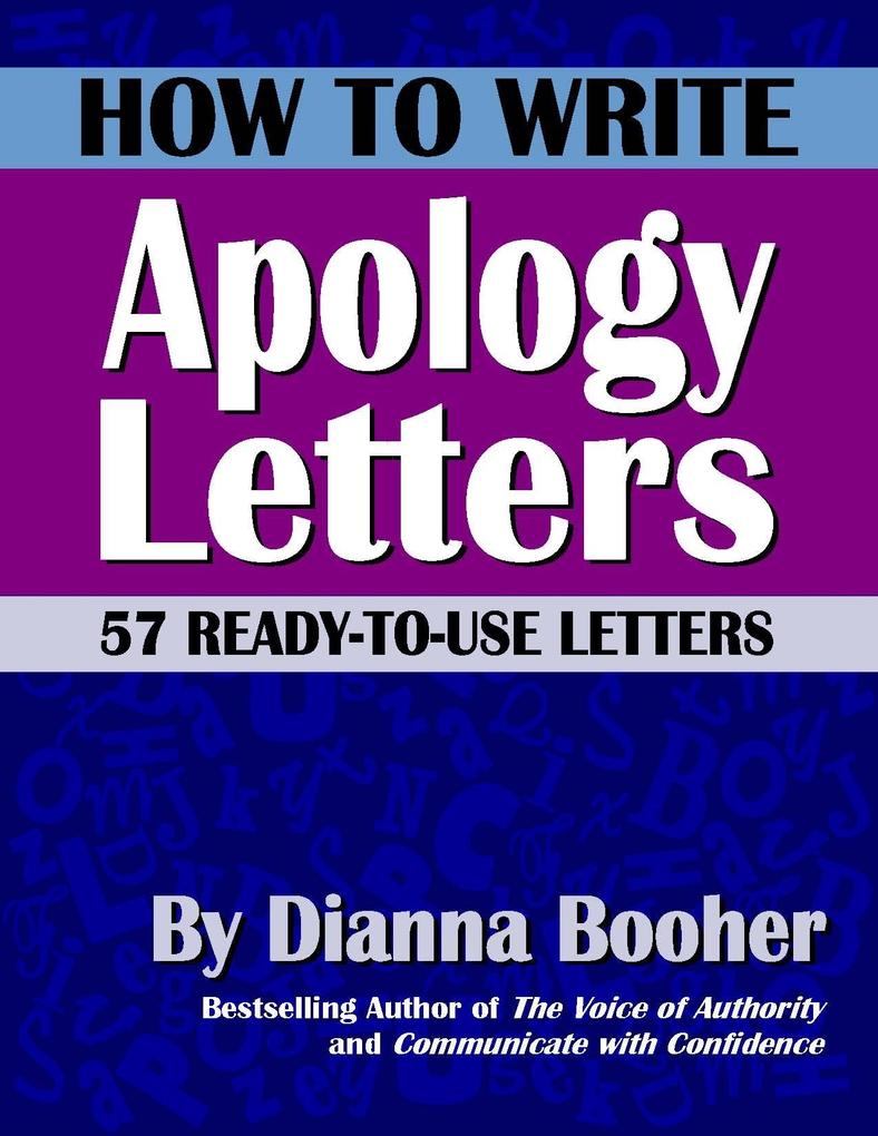 How to Write Apology Letters