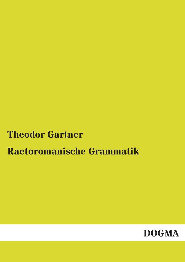 Raetoromanische Grammatik