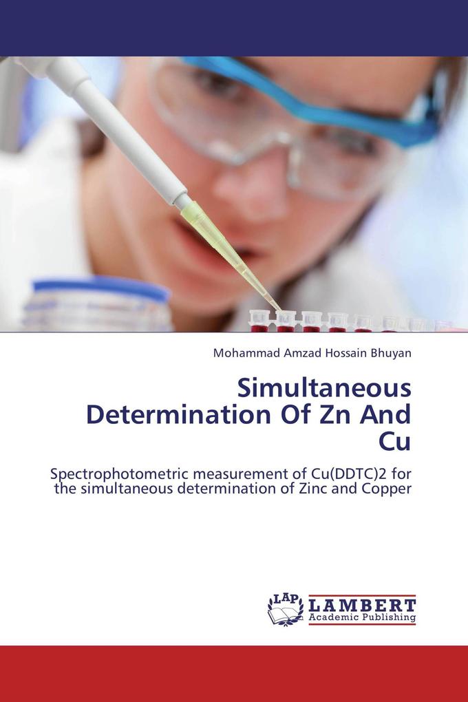 Simultaneous Determination Of Zn And Cu